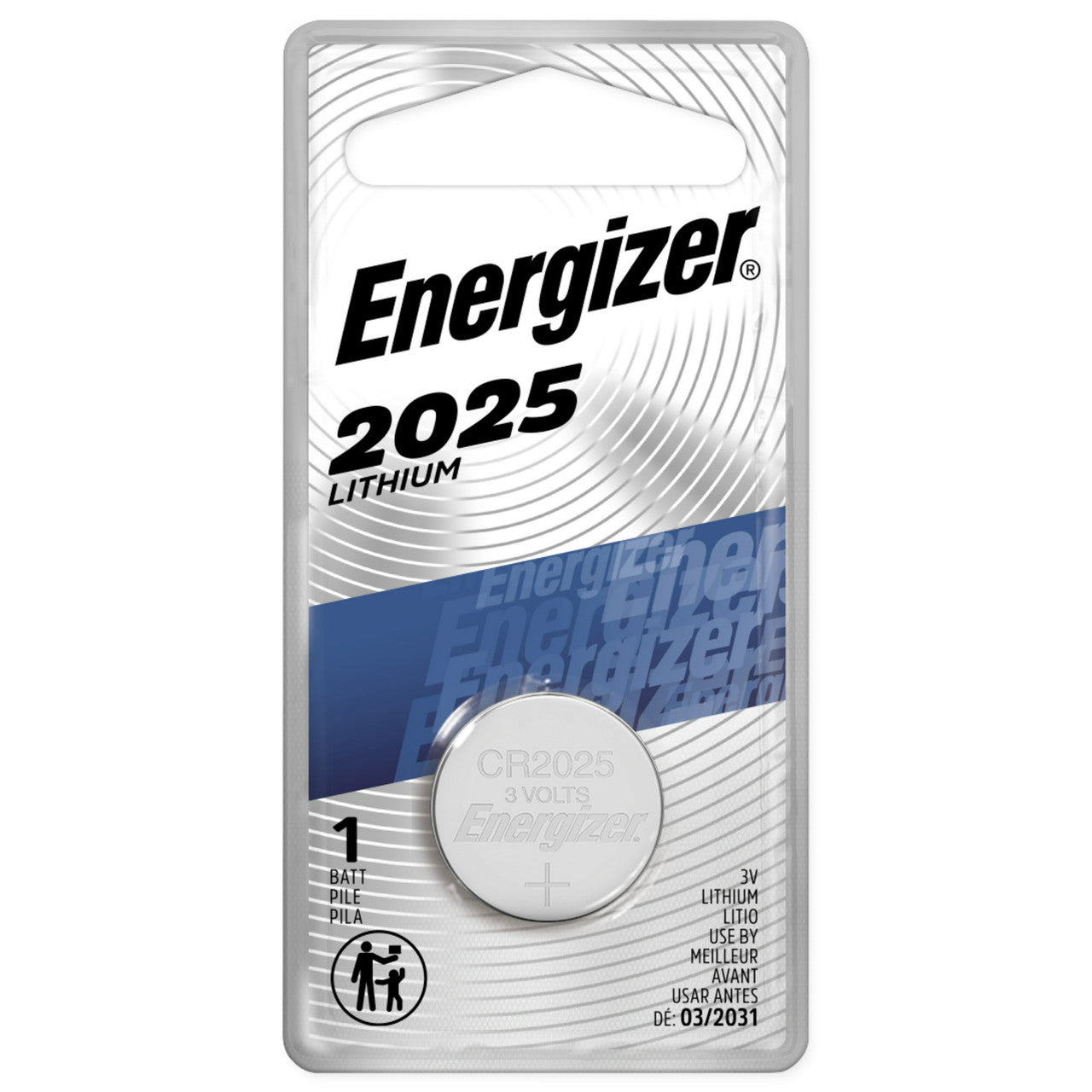 Energizer Lithium 3V Watch Battery Ecr-2025Bp, 6 Ea